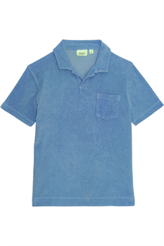 Poloshirt Frotté (Blå)