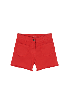 Shorts Frill - Röd