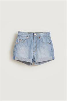Shorts Petite (Jeans/Vit)