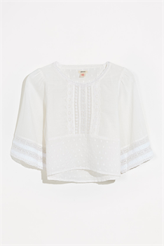 Blus Hallo - Vit