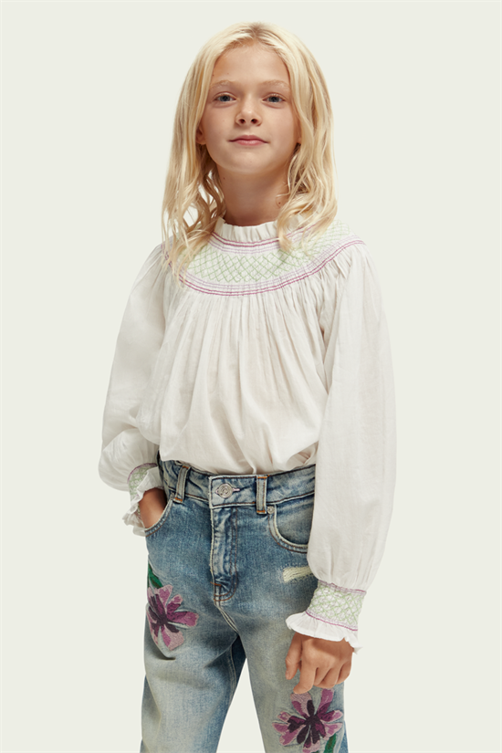 Blus Smock