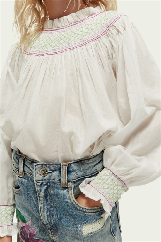 Blus Smock