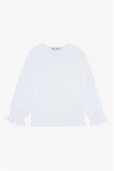 Blus Spetskrage