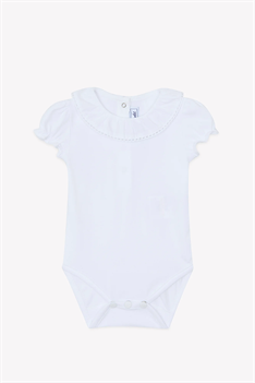 Body Spetskrage - Vit