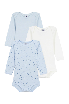 Body Stjärnor - vit/blå