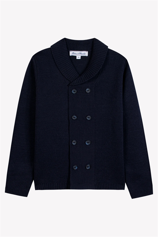 Cardigan Dubbelknäppt