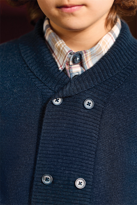 Cardigan Dubbelknäppt