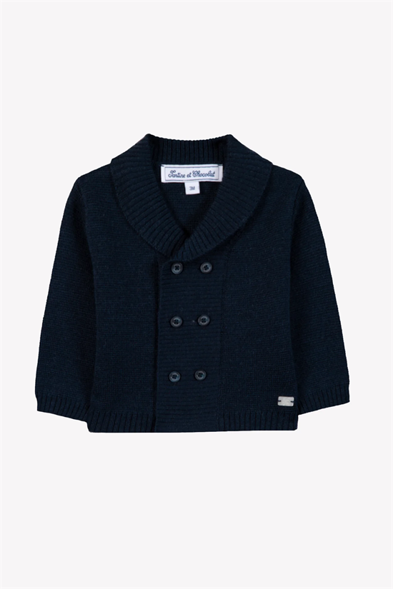 Cardigan Dubbelknäppt