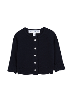 Cardigan Hålmönster - Marin Cardigan Hålmönster - Marin