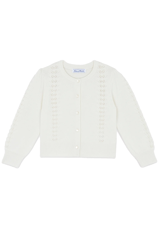 Cardigan Hålmönster