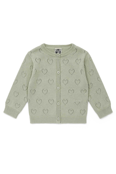 Cardigan HJärtan (Kaki)