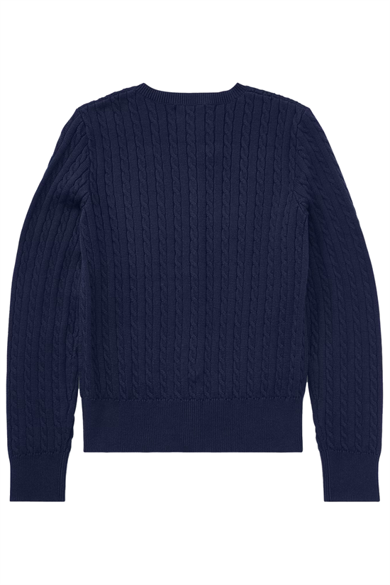 Cardigan Kabelstickad