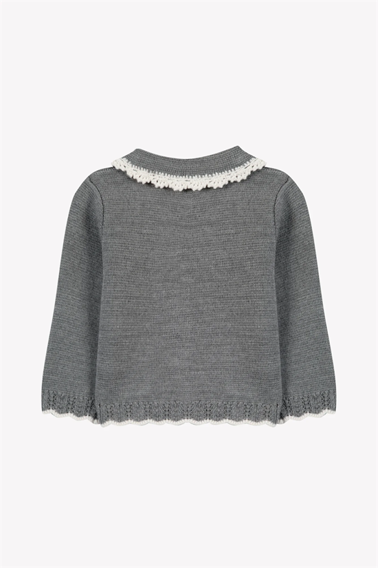 Cardigan Scalloped