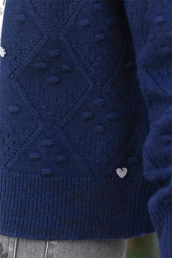 Cardigan Stickad