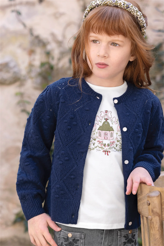 Cardigan Stickad