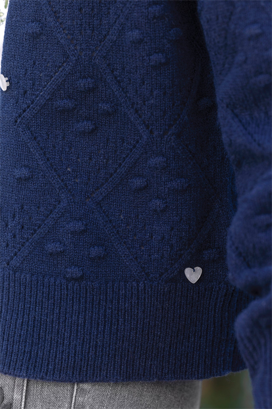 Cardigan Stickad