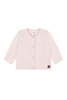 Cardigan Stickad - Rosa