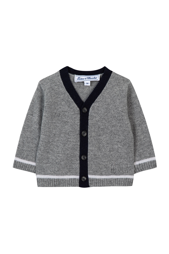 Cardigan V-ringad