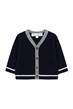Cardigan V-ringad - Marin