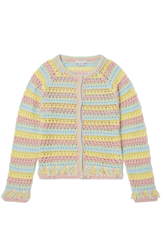 Cardigan Virkad - Multi