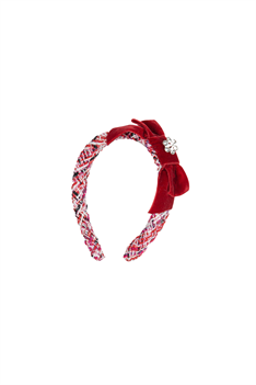 Diadem Rosett - Röd