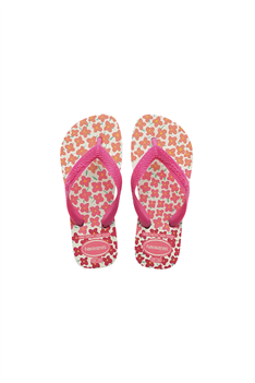 Flip Flop Flores - Vit/Rosa