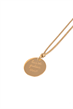 Halsband big round - Guld