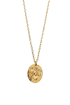 Halsband Bloomy - Guld