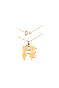 Halsband Couple (Guld)