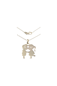 Halsband Couple - Silver