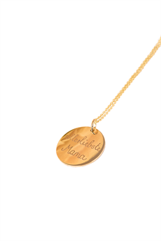 Halsband kedja big round (Guld)