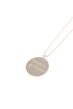 Halsband kedja big round (Silver)