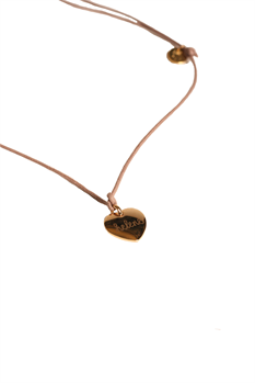 Halsband small heart (Guld)