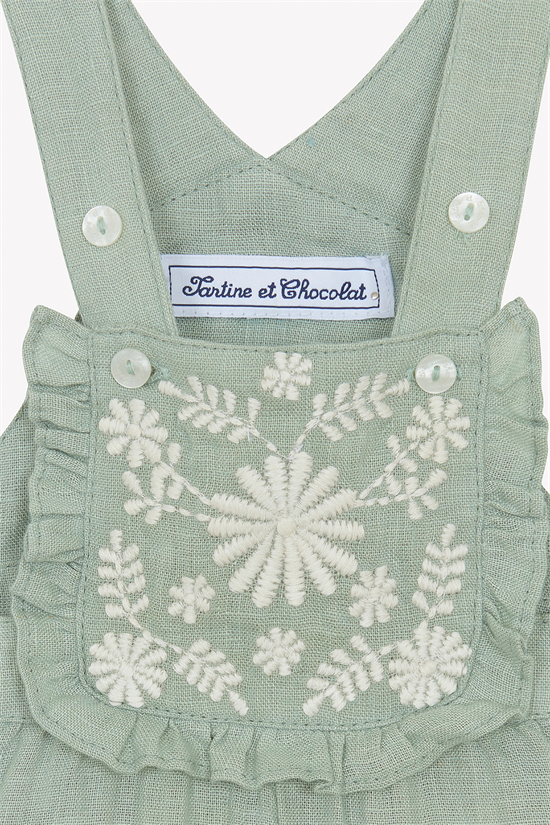 Hängselshorts Peony