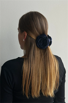Hårklämma Rose - Marin