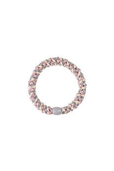 Hårsnodd Kknekki (Dusty Green/Lightpink)