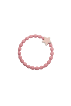 Hårsnodd Stjärna - Rosa