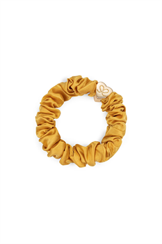 Hårsnodd Scrunchie (Mustard)
