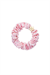 Hårsnodd Scrunchie - Rosa Leo