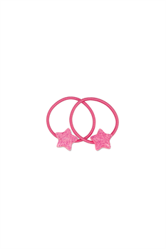 Hårsnodd Stjärna (Rosa)