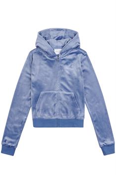 Hoodie Tonal Embro - Blå
