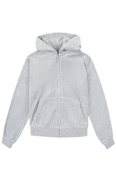 Hoodie Tonal Embro (Grå)