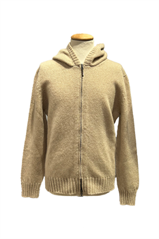 Hoodie Zip (Beige)
