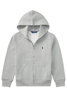 Hoodie Zip - Grå