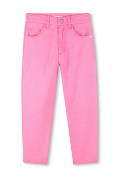 Jeans Hjärtan - Pink