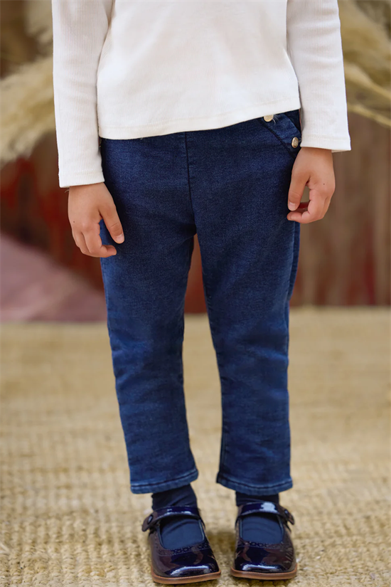 Jeans Scalloped