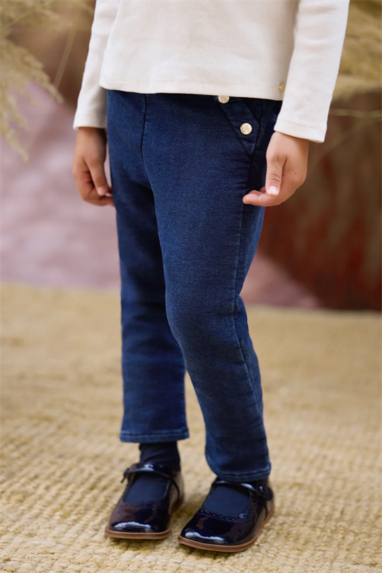 Jeans Scalloped