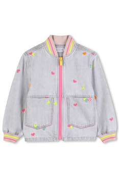 Jeansjacka Hjärtan