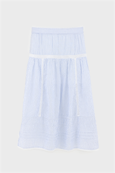 Kjol Hocus (blå/vit)