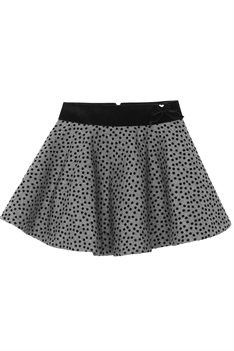 Kjol Prickar - Svart/Guld Kjol Prickar - Svart/Guld